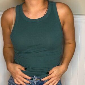 Teal Tank Top